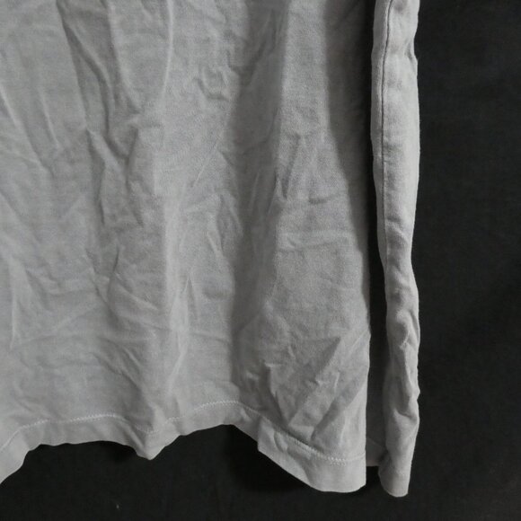 CALVIN KLEIN | XXL | Classic Grey Cotton Polo Shirt with Pocket - Picture 12 of 12